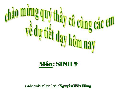 Bài 17. Mối quan hệ giữa gen và ARN