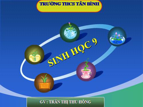 Bài 38. Thực hành: Tập dượt thao tác giao phấn