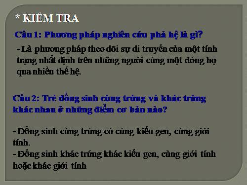 Bài 29. Bệnh và tật di truyền ở người