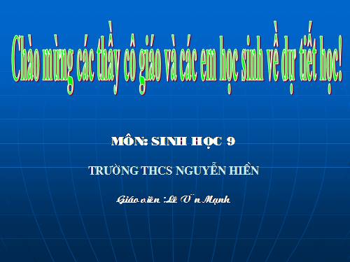 Bài 15. ADN