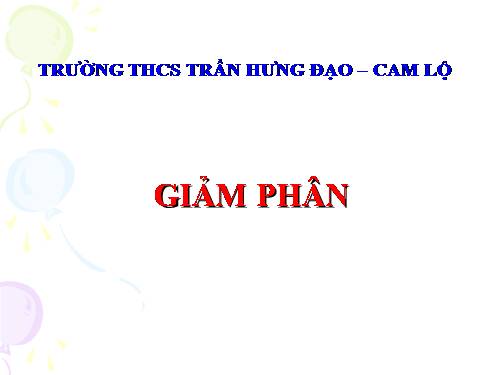 Bài 10. Giảm phân