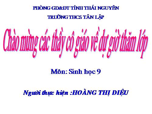 Bài 55. Ô nhiễm môi trường (tiếp theo)