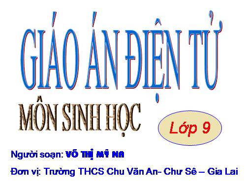 Bài 55. Ô nhiễm môi trường (tiếp theo)