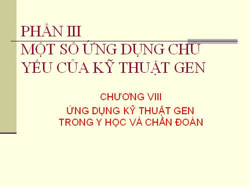 Sinh học: STGT ôn tập KT sinh học THPT