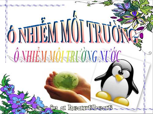 Bài 55. Ô nhiễm môi trường (tiếp theo)