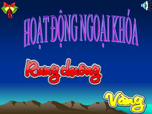 rung chuong vang