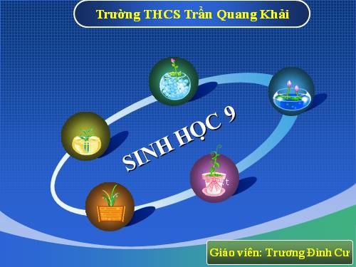 TẬP HỢP TƯ LIỆU SINH 9 BÀI 7