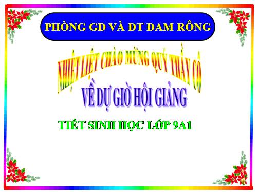 Bài 34. Thoái hoá do tự thụ phấn và do giao phối gần