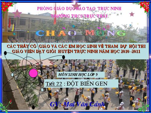 Bài 21. Đột biến gen