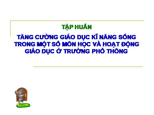 Tập huấn chuẩn KT-KN 1