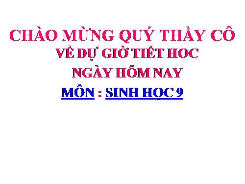 Bài 9. Nguyên phân