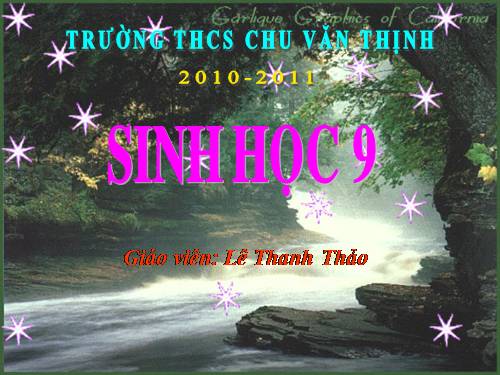 Bài 8. Nhiễm sắc thể