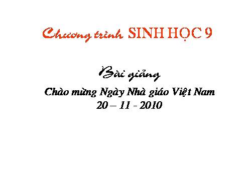 Bài 9. Nguyên phân