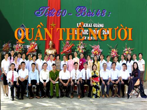 Bài 48. Quần thể người