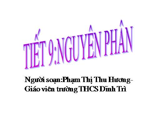 Bài 9. Nguyên phân