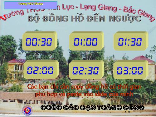 Đồng hồ đếm ngược