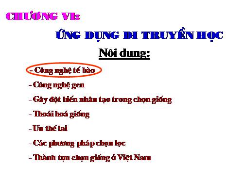 Bài 31. Công nghệ tế bào