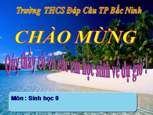 Bài 8. Nhiễm sắc thể