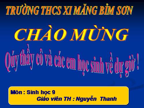 Bài 13. Di truyền liên kết