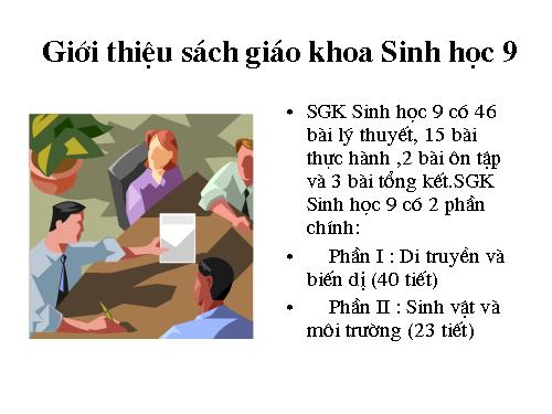 giới thiệu sách giáo khoa