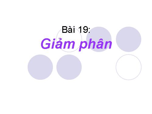 Bài 10. Giảm phân