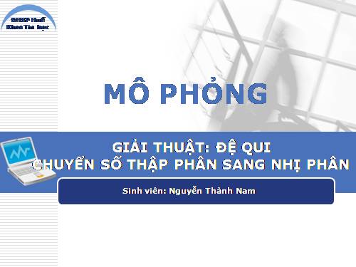 Mô phỏng