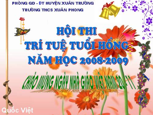 trí tuệ tuổi Hồng