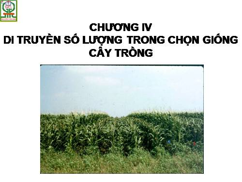 Di truyền số lượng