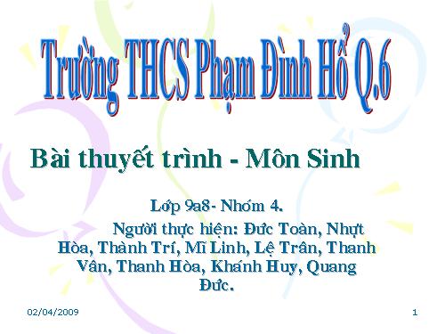 Bài 54. Ô nhiễm môi trường