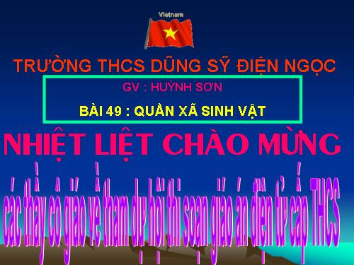 Bài 49. Quần xã sinh vật