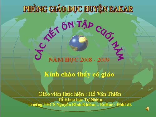 Bài 65. Tổng kết chương trình toàn cấp (tiếp theo)