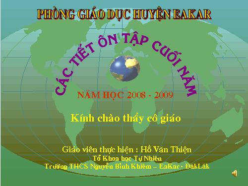 Bài 65. Tổng kết chương trình toàn cấp (tiếp theo)