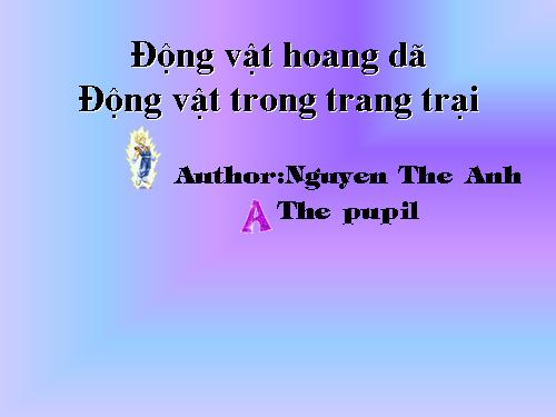 Động vật hoang dã