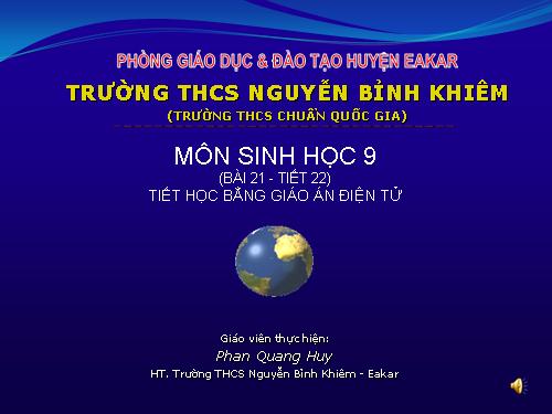 Bài 21. Đột biến gen