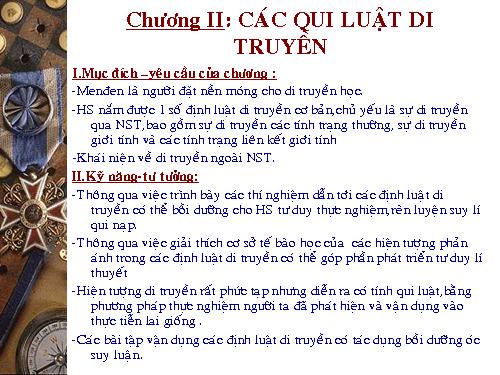 Bài 1. Menđen và Di truyền học