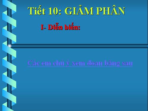 Bài 10. Giảm phân