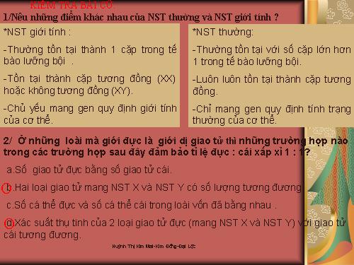 Bài 13. Di truyền liên kết