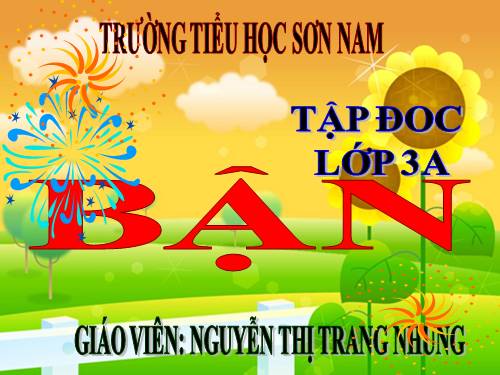 Tuần 7. Bận