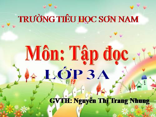 Tuần 6. Nhớ lại buổi đầu đi học