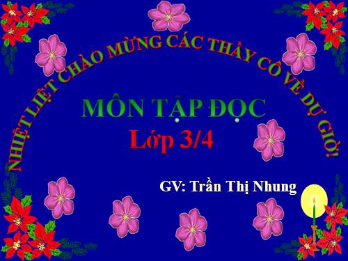 Tuần 8. Các em nhỏ và cụ già