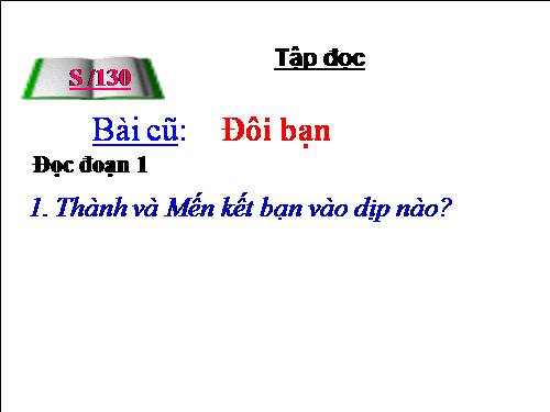 Tuần 16. Về quê ngoại