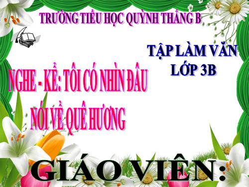 Tuần 11. Nghe-kể: Tôi có đọc đâu! Nói về quê hương