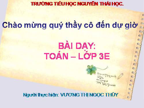 Diện tích hình vuông