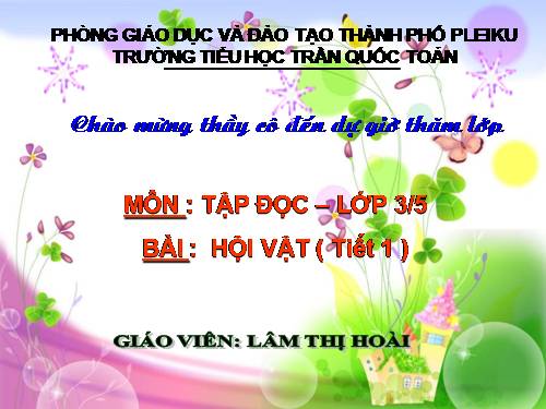 Tuần 25. Hội vật