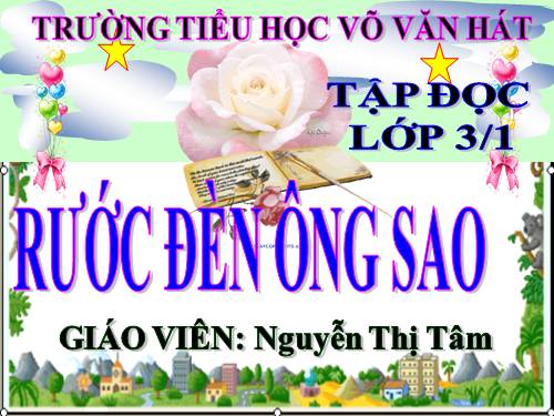 Tuần 26. Rước đèn ông sao