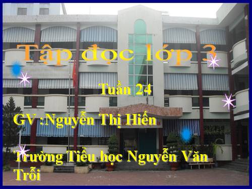 Tuần 24. Tiếng đàn