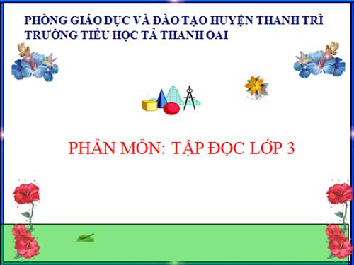 Tuần 17. Anh Đom Đóm