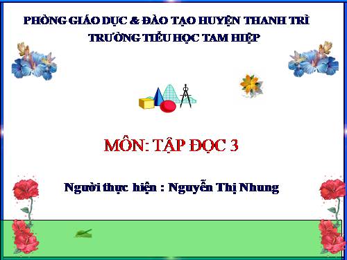 Tuần 33. Cóc kiện Trời