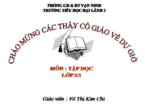 Tuần 3. Quạt cho bà ngủ