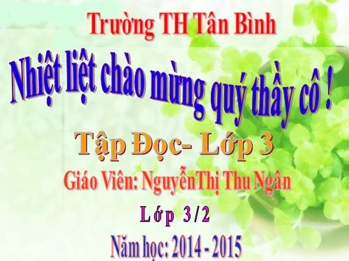 Tuần 4. Ông ngoại